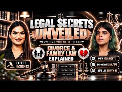 Legal Secrets Unveiled | Divorce & Family Law Explained | Know Your Rights, Legal Tips & Real